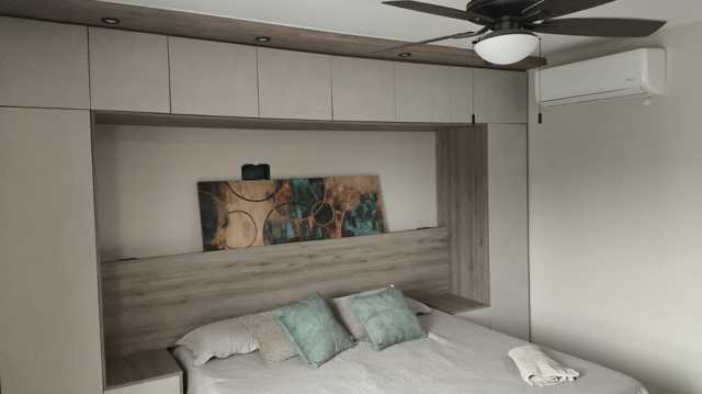 Recámaras con closet integrado, diseño de conjunto
